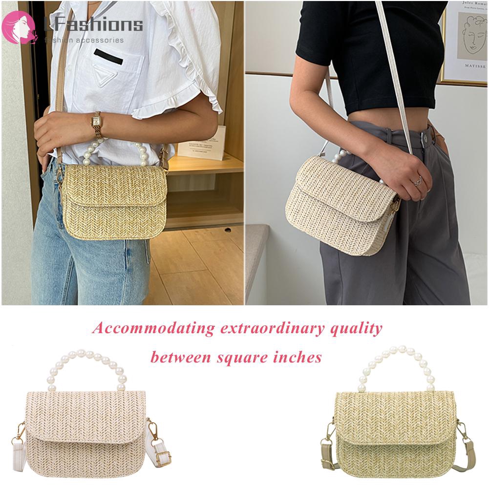 Lfashion Tas Handbagbahuselempang Wanita D   esain Anyaman
