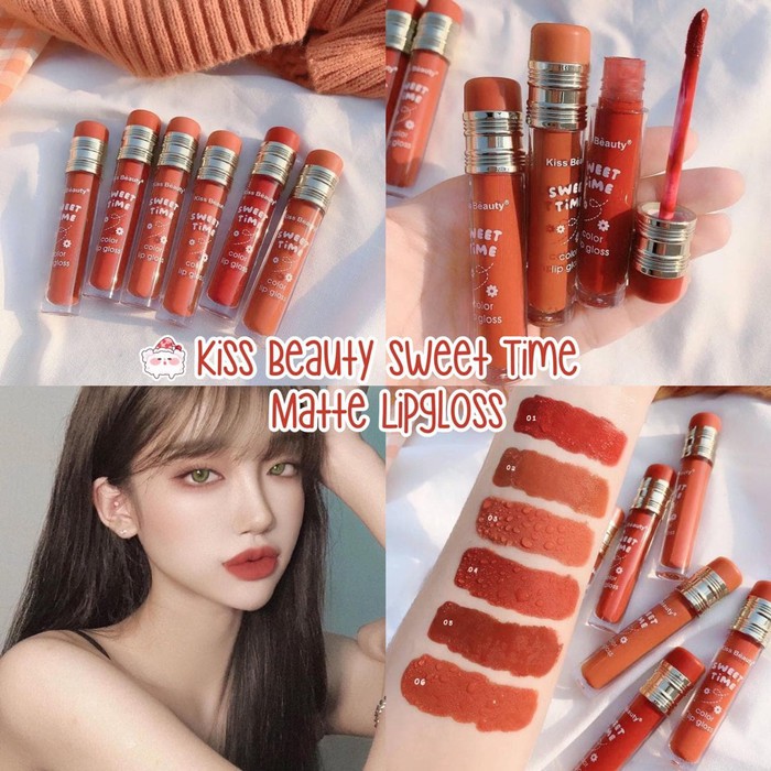 NF [ECER] KISS BEAUTY SWEET TIME LIPCREAM / LIP CREAM