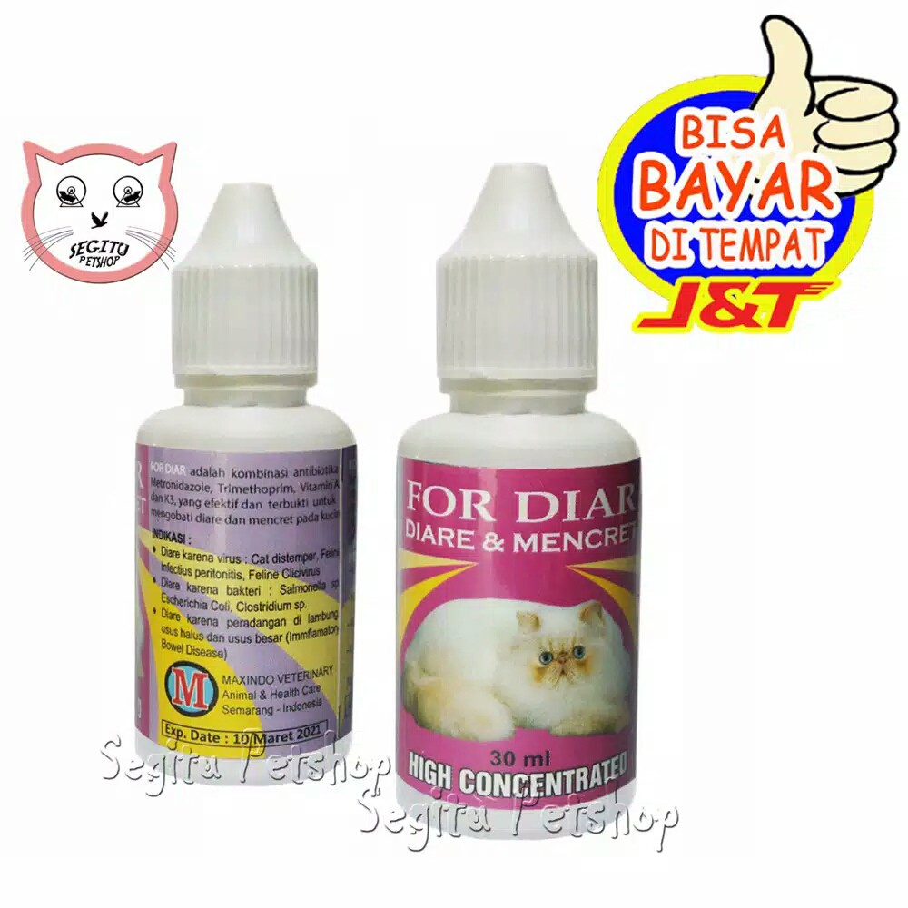 Obat kucing Diare Mencret For Diar