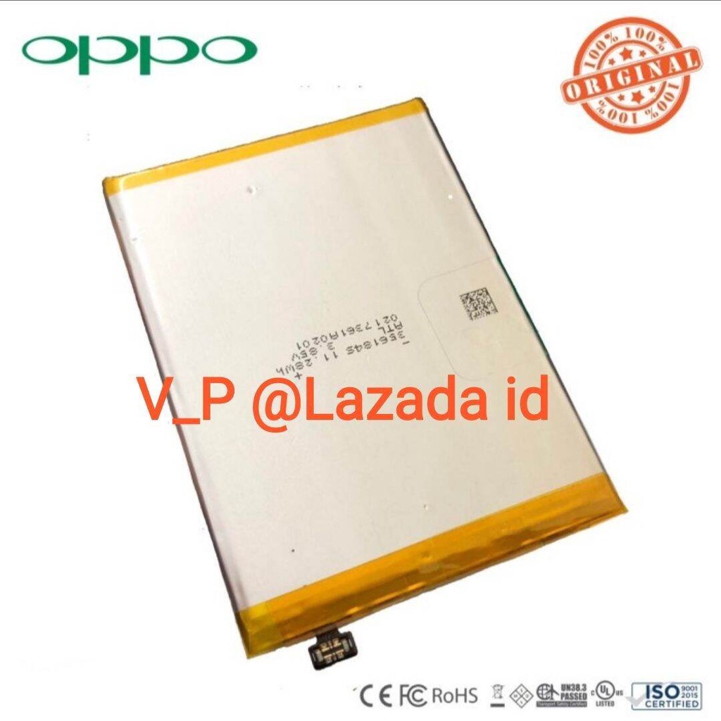 OPPO A71 - Baterai Battery Batre Batrei Batere Batrai HP ORIGINAL 100% OPPO A71 CPH1717 Model BLP641 BLP-641 ORI 100%