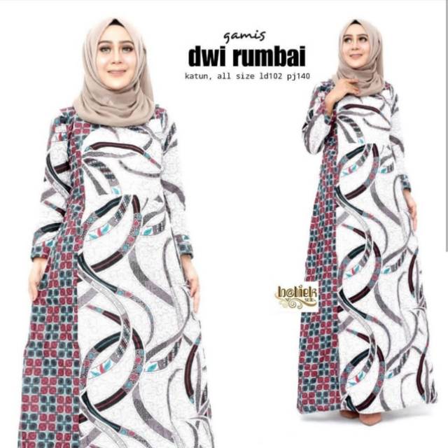Gamis rumbai