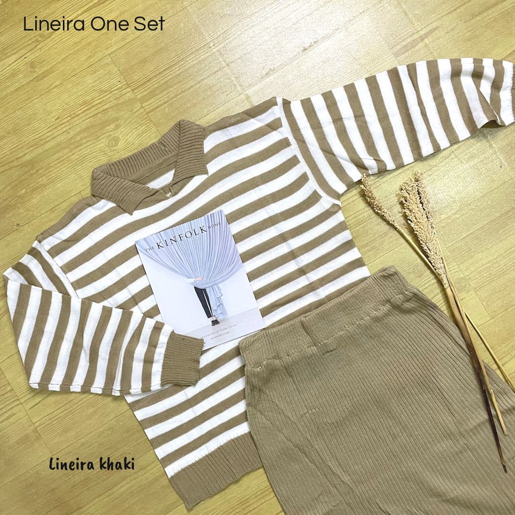 One Set LINEIRA (one set rajut)