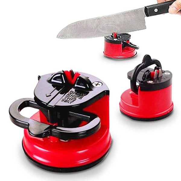 Kleva Sharp / Alat Pengasah Pisau Dapur Suction Pad Knife Sharpener / Asahan Pisau Bulat