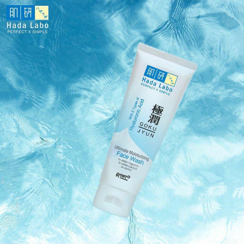 ❤️ Cloudy ❤️ HADA LABO Gokujyun Ultimate Moisturizing FACE WASH / SABUN