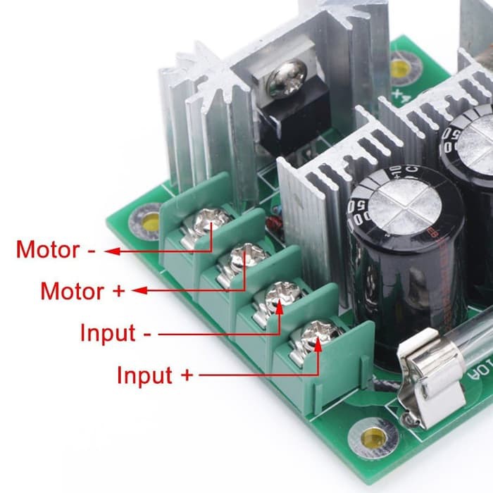 PWM DC Motor 12V-40V 10A Pulse Width Modulation Speed Control