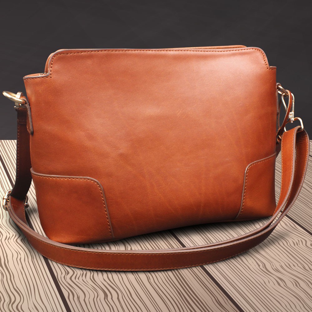 SHOULDER BAG ''ALICE'' - Tas Selempang Wanita Model Baru Bahan Kulit Sapi Asli Kode : AL02