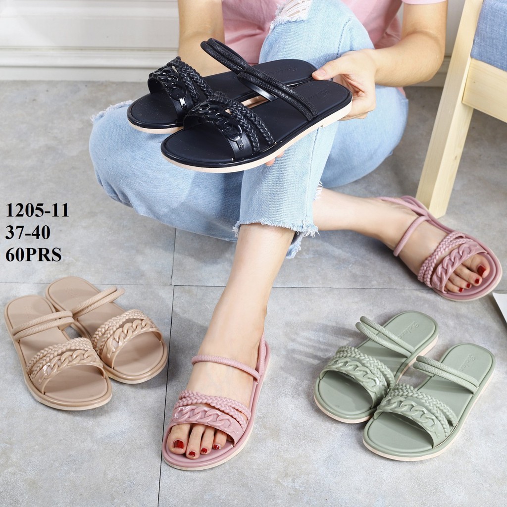 Sandal Teplek Jelly Import LIZZIE PART 2 1205-11