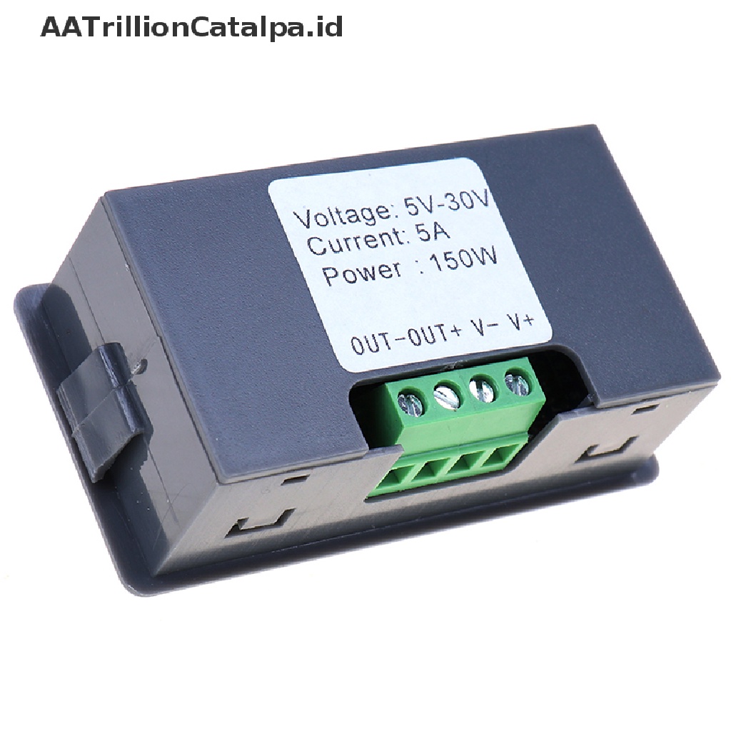 (AATrillionCatalpa) Controller Kecepatan Motor Digital DC PWM 5-30V 5A