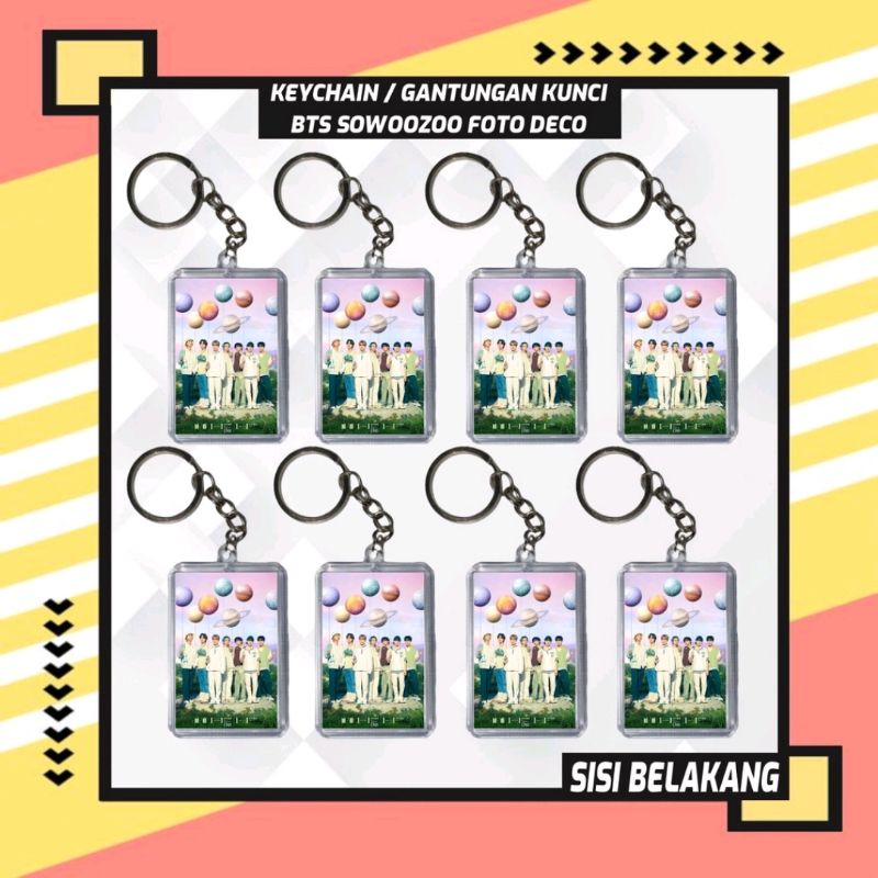 Gantungan Kunci // Keychain BTS Sowoozoo