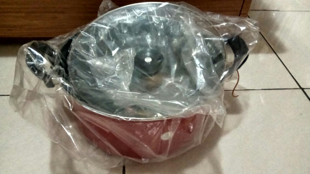 Panci Dutch Oven Teflon Maslon Maspion 24cm Tebal