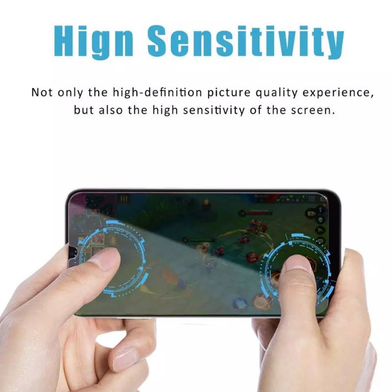 2IN1-Tempered Glass Anti Spy Samsung A30.A30s TG Anti Gores Full Layar Kamera Screen Protector