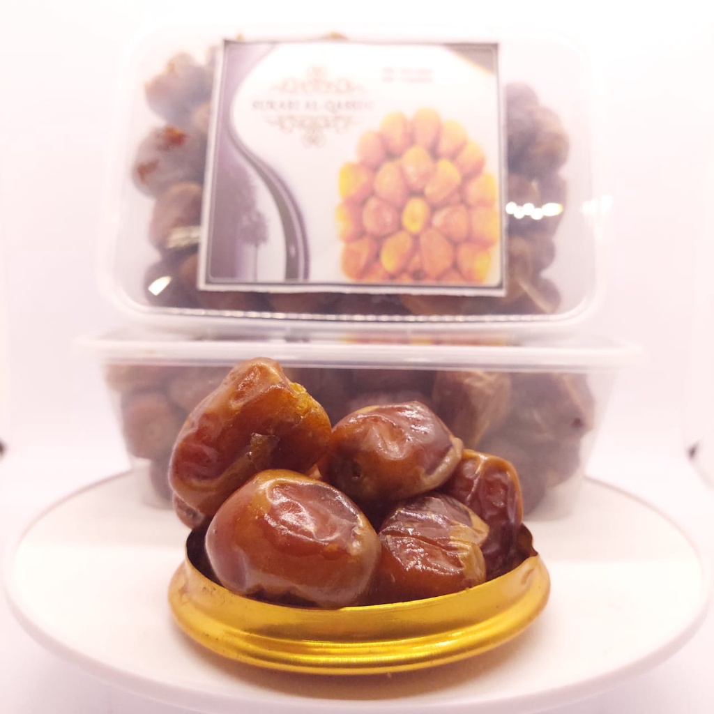 KURMA SUKARI MADINAH 500G KEMASAN [BOX MIKA]