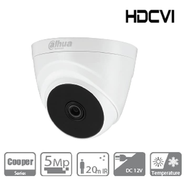 CAMERA HD DAHUA COOPER SERIES 5MP HAC-T1A51P Original Garansi