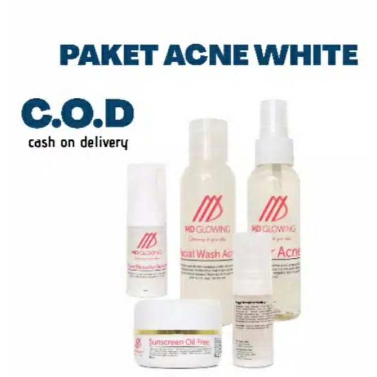 Paket Acne White - MD GLOWING SKIN