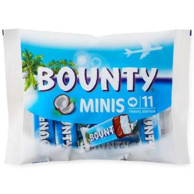 

Produk Terbaru Bounty Minis Chocolate 333 Gram Isi 11 Pcs (Made In Netherlands)