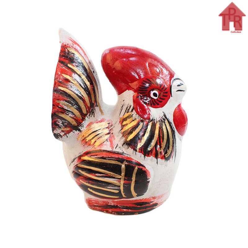 Gerabah | Celengan Ayam Jago Tradisional T22 / size - SS