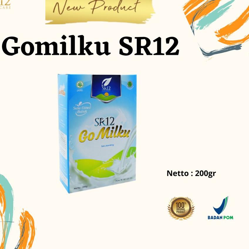 

NEW !! 8.8 Gomilku SR12 Susu Kambing Etawa 200 gram [KODE 8]