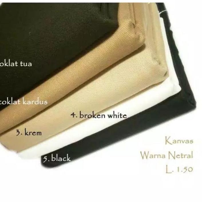 ❁ Promo Sale Kain kanvas. Kain kanvas polos. Kain kanvas import meteran. Kain canvas. Bahan kanvas p