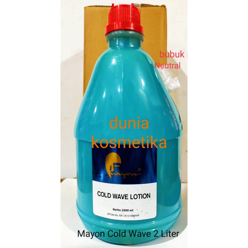 MAYON COLD WAVE 2 LITER ( OBAT KRITING )