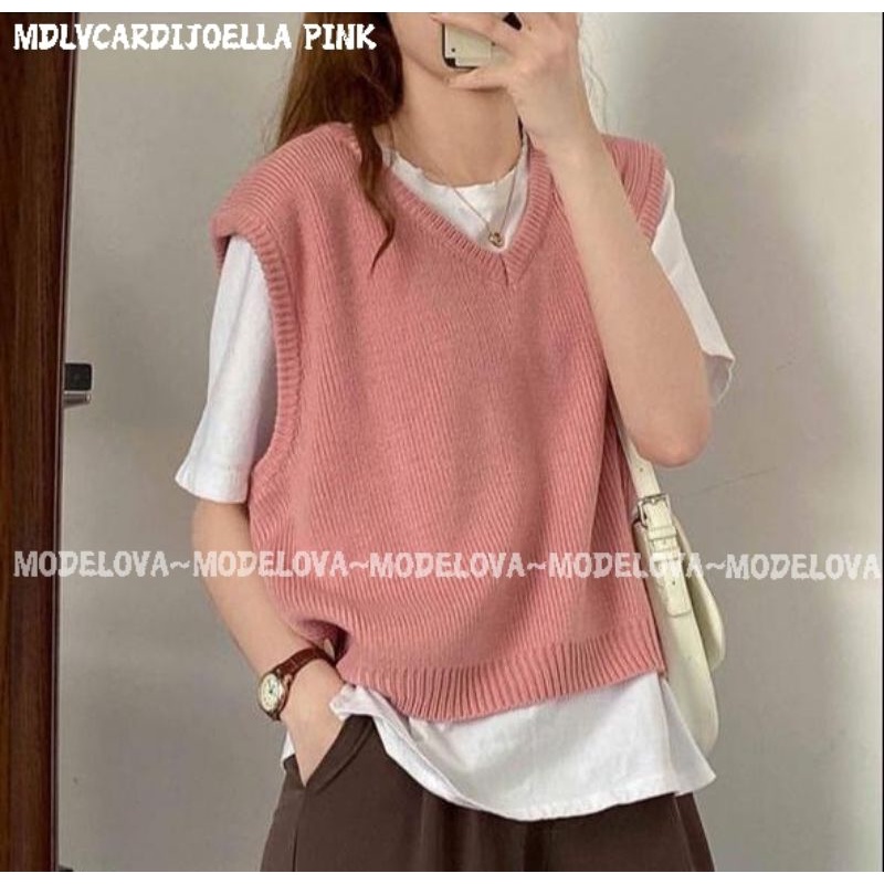 MDLV~ BAJU RAJUT ROMPI JOELLA // ROMPI RAJUT CEWEK // FASHION WANITA