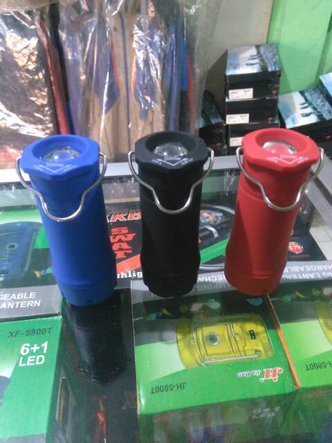 Lampu tenda tarik 2 in 1 - senter mini portable - lampu gunung - lampu darurat multifungsi
