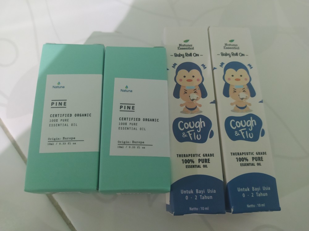 Natuna Pine Essential Oil Diffuser Humidifier Minyak Esensial Air Purifier Aromatherapy Oil Difuser