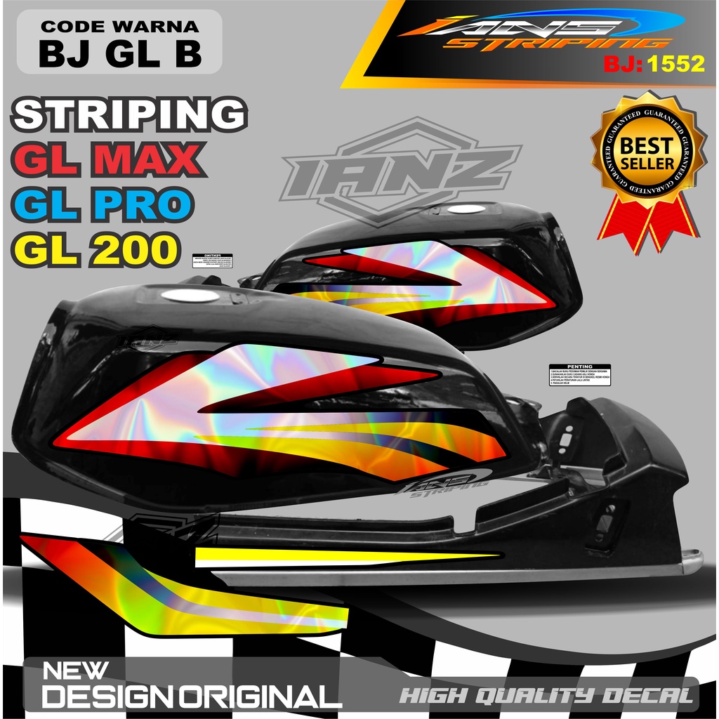 STRIPING GL MAX VARIASI HOLOGRAM / STRIPING GL PRO MAX VARIASI HOLOGRAM / STRIPING GL