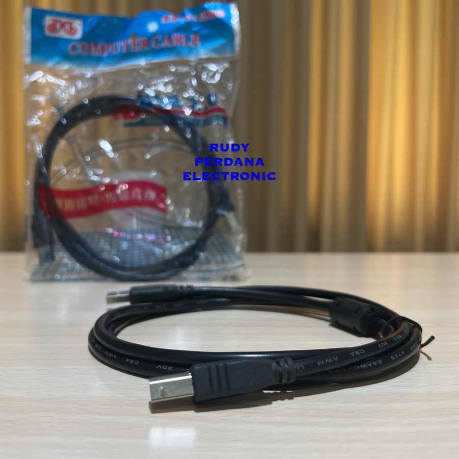 KABEL CABLE PRINTER KOMPUTER DATA USB 2.0 A TO B 1.5M 1.5 METER