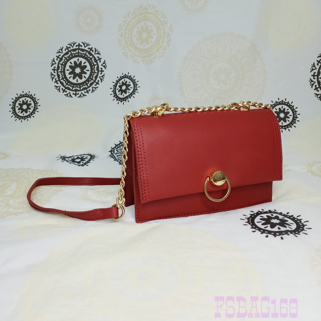 [ READY ] Tas Selempang Wanita Slingbag wanita Tas wanita Terbaru/Bag Import/Tas Kerja Wanita Tas wanita kekinian Tas import Wanita Sling bag wanita Crossbody Bag Shoulder bag wanita COD Tas wanita murah