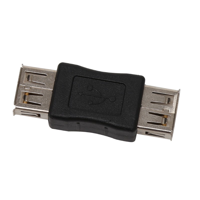 Vivi Adapter Konverter Usb 2.0 Tipe A Female Ke Female Untuk Transfer Data / Charger