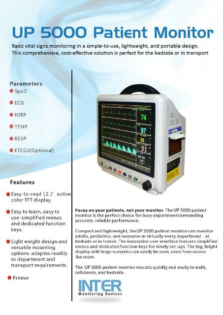 PASIEN MONITOR PM5000, PATIENT MONITOR