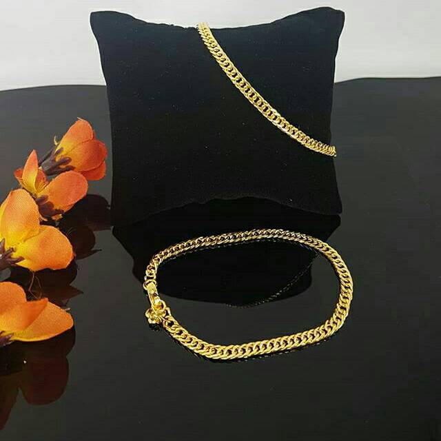 Gelang tangan emas london imitasi kecil