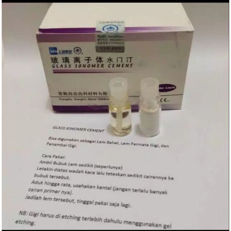 LEM BUBUK MENAMBAL GIGI BERLUBANG