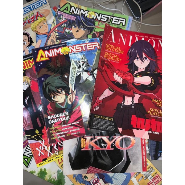 Majalah Animonster, Majalah Animonstar, Majalah GameStation, Majalah Advance, Majalah Anime, Majalah