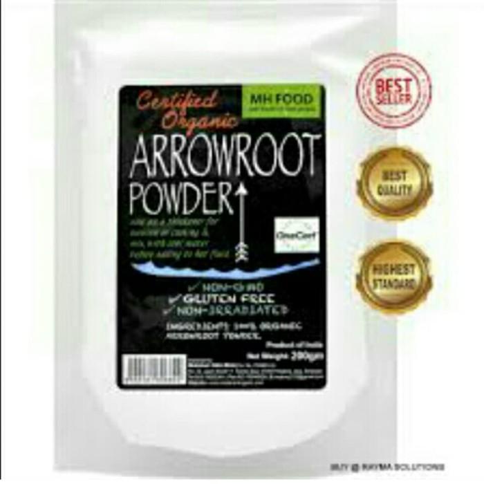 

Organic Gluten Free Arrowroot Powder 200 G 011