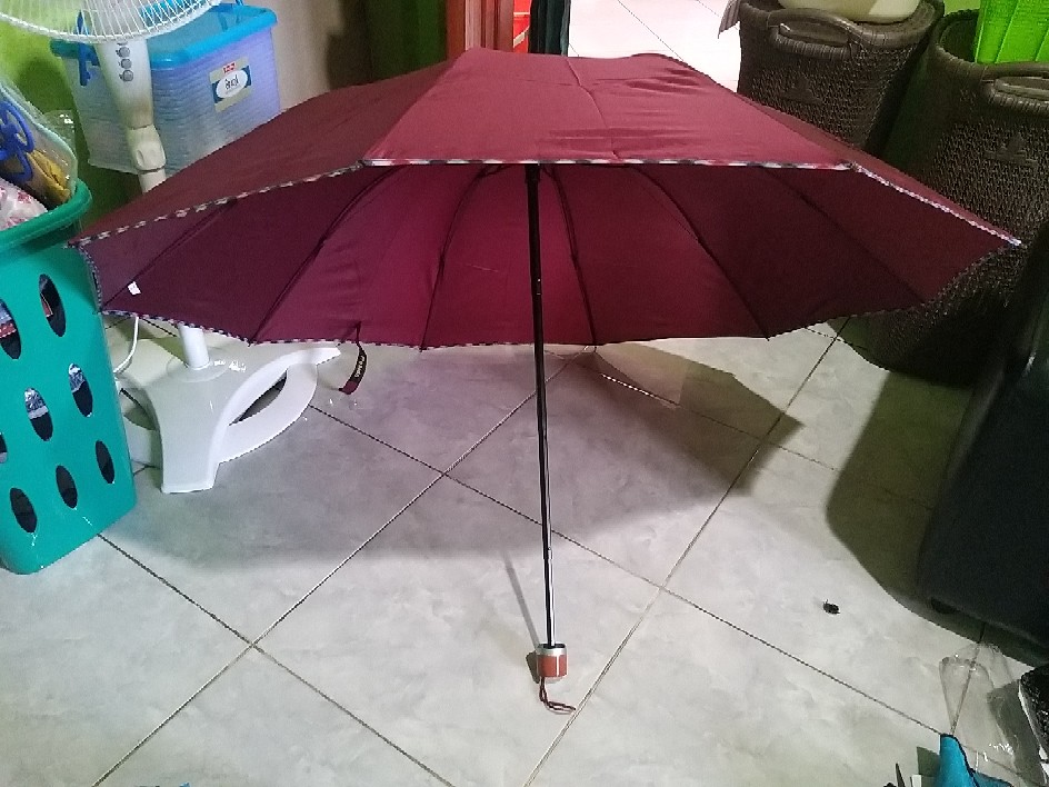 Payung Lipat 3 Jumbo Polos Besar Rosida