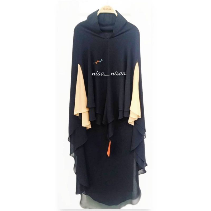 Khimar sisesa sale Khimar sisesa Black