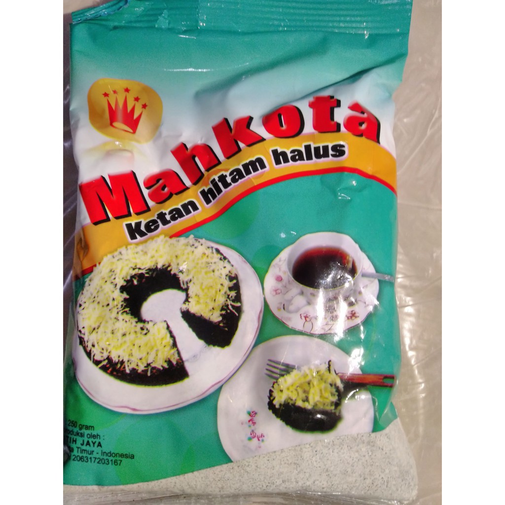 

Tepung Ketan Hitam Mahkota 250 gr