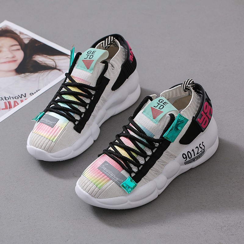 1001 IMPORT SEPATU SNEAKERS WANITA SPORT MERMAID !!! 3 WARNA