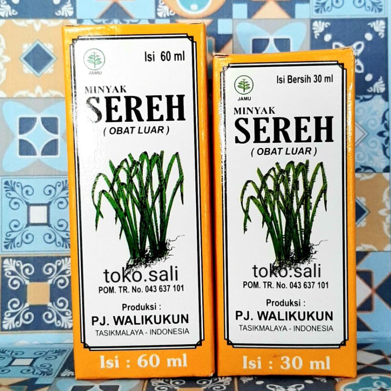 WALIKUKUN SEREH / MINYAK SEREH