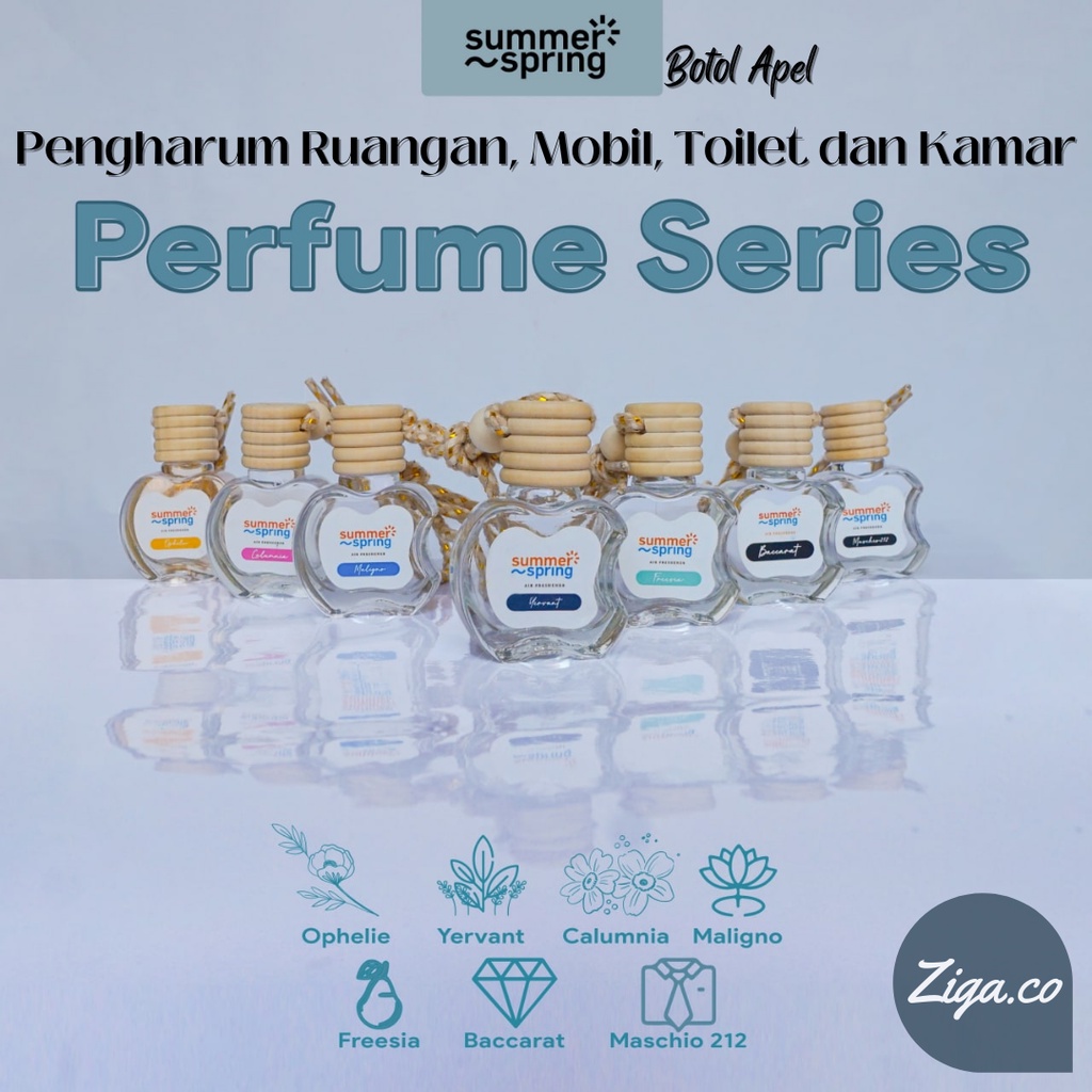 Jual Summer Spring Botol Apel 10ml Parfum Mobil Dan Ruangan Pengharum Mobil Dan Ruangan