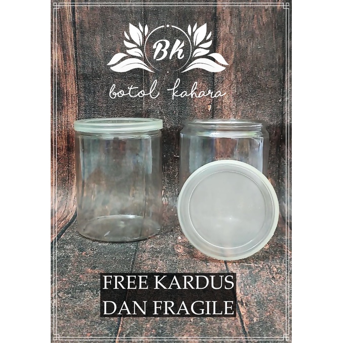 TOPLES PLASTIK FOX 500ML / TOPLES JAR 500 ML