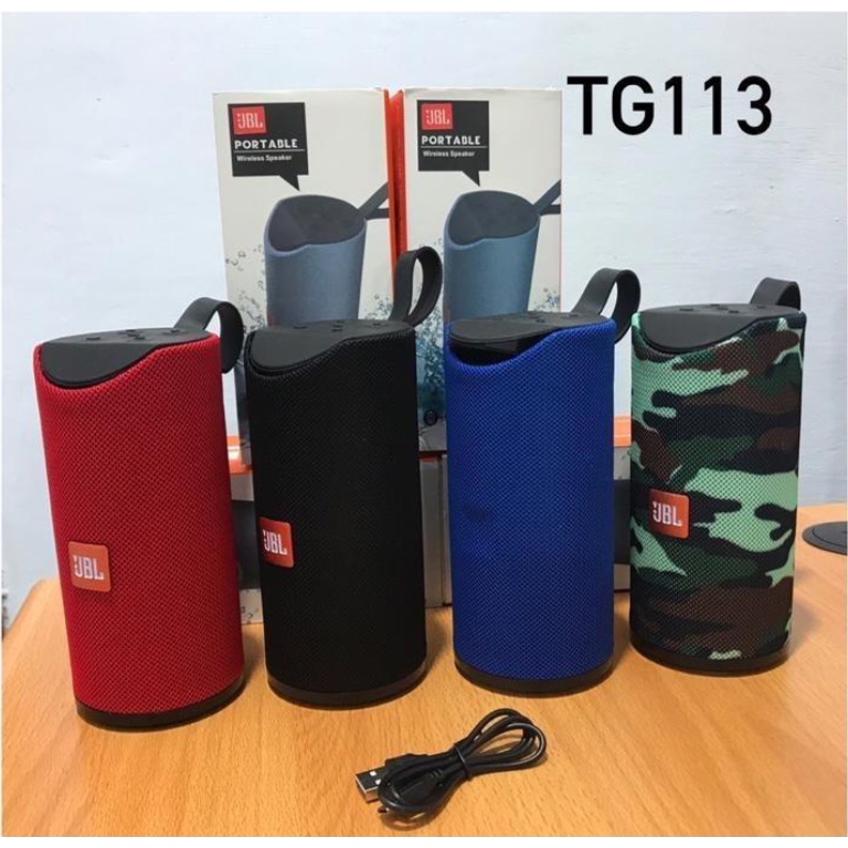 SPEAKER BLUETOOTH TG113 TG-113 TG 113 SALON WIRELESS SPEAKER PORTABLE Spiker Musik Box BOK RADIO AUD