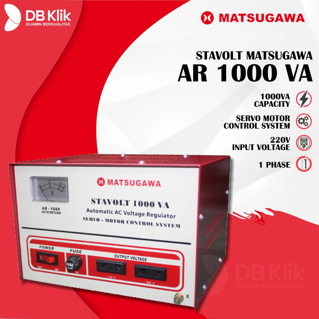 Stavolt Matsugawa Motor 1000VA | Stavolt Matsugawa 1000 VA