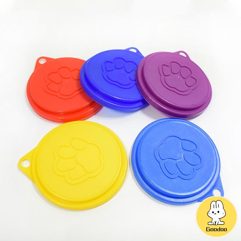 Penutup Makanan Kucing Makanan Kaleng Kaleng Makanan Kucing Silikon / Silicone Canned Cat Food Lid Cover / Tutup Kaleng -Doo