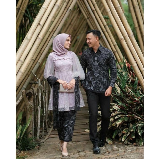 LUNA TUNIC COUPLE BRUKAT KEBAYA BAJU KONDANGAN COUPLEAN BATIK KEBAYA CEWE COWO ARUNIKA SETELAN KEBAYA BAJU SARIMBITAN TUNANGAN BAJU WISUDA TERBARU BAJU TRADISIONAL JAWA COUPLE LEBARAN TERBARU KOPEL COWO CEWE