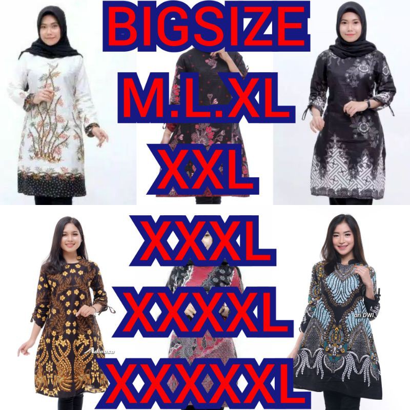 Batik jumbo BIG SIZE JUMBO M.L.Xl.XXL XXXL 3L 4L 5L