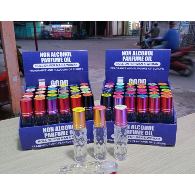 parfum roll on 7 ml isi 24/ 1 pak 24 pcs harga grisur