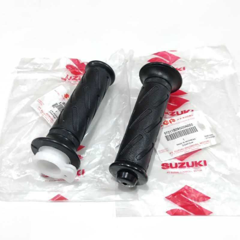 Hand Grip Suzuki Smash Shogun125 1set L/R Original SGP 57110-09G10-000/57211-09G00-000