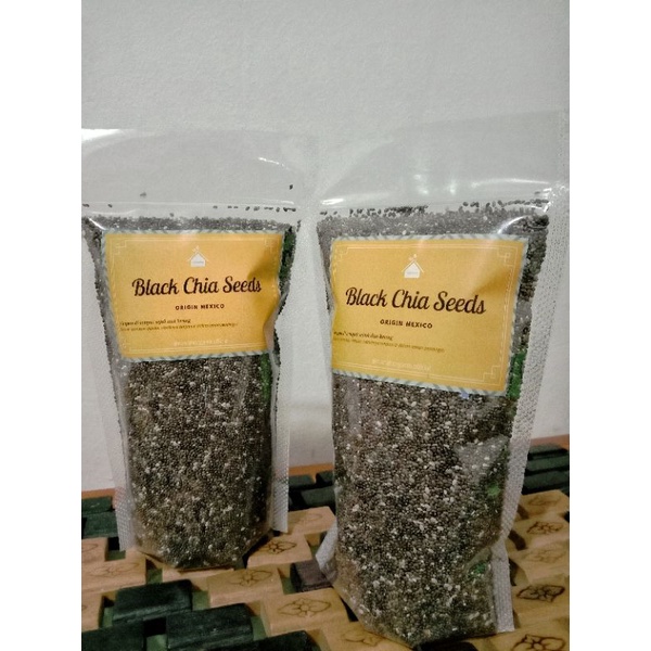 

NEW! BLACK CHIA SEEDS MEXICO 200 gr